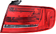 Driver and Passenger Side, Outer Halogen Tail Light, Without bulb(s), OE Replacement