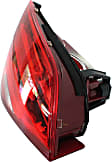 Driver and Passenger Side, Inner and Outer Halogen Tail Lights, Without Bulbs