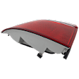 Driver and Passenger Side Halogen Tail Light, With bulb(s), OE Replacement
