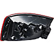 2016 Audi S3 - Driver Side, Inner And Outer LED Tail Light, With bulb(s), OE Replacement