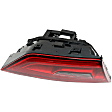 2016 Audi S3 - Driver Side, Inner And Outer LED Tail Light, With bulb(s), OE Replacement