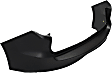 Rear, Upper and Lower Upper - Primed, Lower - Textured Bumper Cover Base 3.5L, 6Cyl, CAPA Certified