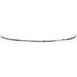 Rear, Driver and Passenger Side Bumper Trim, Chrome