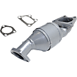 2007 Honda Ridgeline RTX - Front, Driver and Passenger Side Catalytic Converter, 3.5L 6Cyl, Federal EPA Standard, 46-State Legal (Cannot ship to CA, CO, NY or ME),  Radiator Side, AWD, Direct Replacement Series