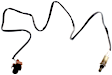 After Catalytic Converter Oxygen Sensor, Set of 2, 4-wire, 2.8L, 6Cyl