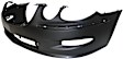 Front and Rear Primed Bumper Cover
