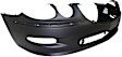 Front and Rear Primed Bumper Cover