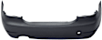 Sedan Front and Rear Primed Bumper Cover Base