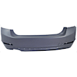 Sedan Front and Rear Primed Bumper Cover