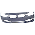 Sedan Front and Rear Primed Bumper Cover
