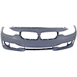 Sedan Front and Rear Primed Bumper Cover