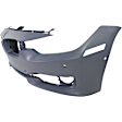 Sedan Front and Rear Primed Bumper Cover