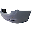 Sedan Front and Rear Primed Bumper Cover