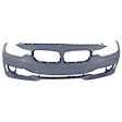 Sedan Front and Rear Primed Bumper Cover