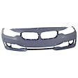 Sedan Front and Rear Primed Bumper Cover