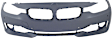 Sedan Front and Rear Primed Bumper Cover