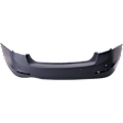 Sedan Front and Rear Primed Bumper Cover