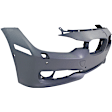 Sedan Front and Rear Primed Bumper Cover