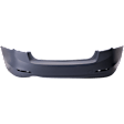 Sedan Front and Rear Primed Bumper Cover