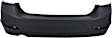 Sedan Front and Rear Primed Bumper Cover Base 2.0L, 4Cyl, CAPA Certified