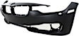 Sedan Front and Rear Primed Bumper Cover Base 2.0L, 4Cyl, CAPA Certified