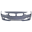 Sedan Front and Rear Primed Bumper Cover
