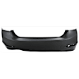 Sedan Front and Rear Primed Bumper Cover