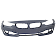 Sedan Front and Rear Primed Bumper Cover