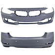 Sedan Front and Rear Primed Bumper Cover
