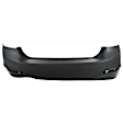 Sedan Front and Rear Primed Bumper Cover