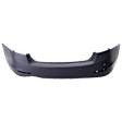 Sedan Front and Rear Primed Bumper Cover