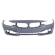 Sedan Front and Rear Primed Bumper Cover