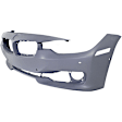 Sedan Front and Rear Primed Bumper Cover