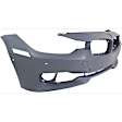 Sedan Front and Rear Primed Bumper Cover