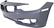 Sedan Front and Rear Primed Bumper Cover
