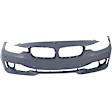 Sedan Front and Rear Primed Bumper Cover