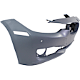 Sedan Front and Rear Primed Bumper Cover