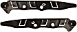 Front, Driver and Passenger Side Bumper Brackets, Side Support