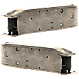 Front, Driver and Passenger Side Bumper Brackets, CAPA CERTIFIED