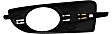 Front, Driver and Passenger Side Fog Light Trims, Textured Black