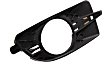 Front, Driver and Passenger Side Fog Light Trims, Textured Black