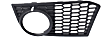 Front, Driver and Passenger Side Fog Light Trims, Textured Black, Sedan, For Models With M Package, M-Tech Style