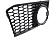 Front, Driver and Passenger Side Fog Light Trims, Textured Black, Sedan, For Models With M Package, M-Tech Style
