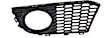 Front, Driver and Passenger Side Fog Light Trims, Textured Black, Sedan, For Models With M Package, M-Tech Style
