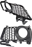 Front, Driver and Passenger Side Fog Light Trims, Primed, Base Model, with M Sport Package, Sedan