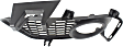 Front, Driver and Passenger Side Fog Light Trims, Primed, Base Model, with M Sport Package, Sedan