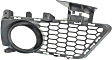 Front, Driver and Passenger Side Fog Light Trims, Primed, Base Model, with M Sport Package, Sedan