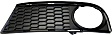 Front, Driver and Passenger Side Fog Light Trims, Textured Black, For Models With M Package