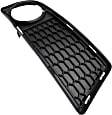 Front, Driver and Passenger Side Fog Light Trims, Textured Black, For Models With M Package