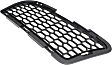 Front, Driver and Passenger Side, Outer Bumper Grilles, Textured Black - M5 (F10)